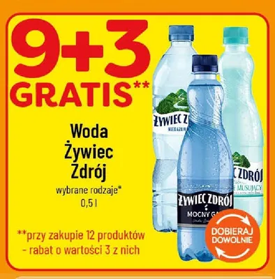 Woda Żywiec Zdrój musujący promocja w POLOmarket