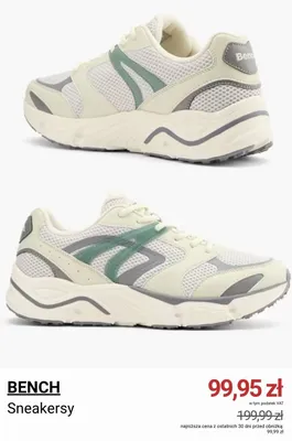 Sneakersy Bench promocja w Deichmann