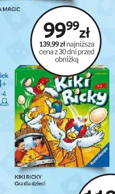 Gra dla dzieci Ravensburger Kiki Ricky promocja w Empik