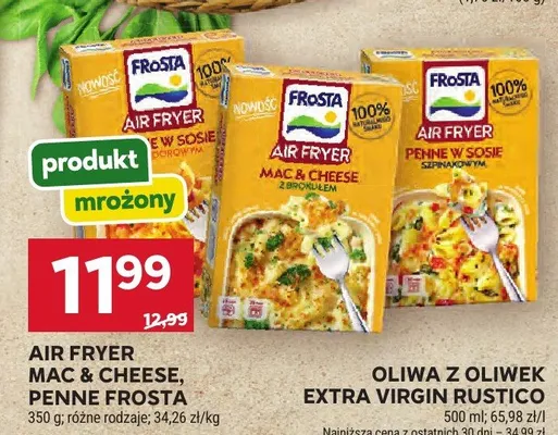 Danie mrożone Air Fryer Mac & Cheese z brokułem Frosta promocja w Stokrotka