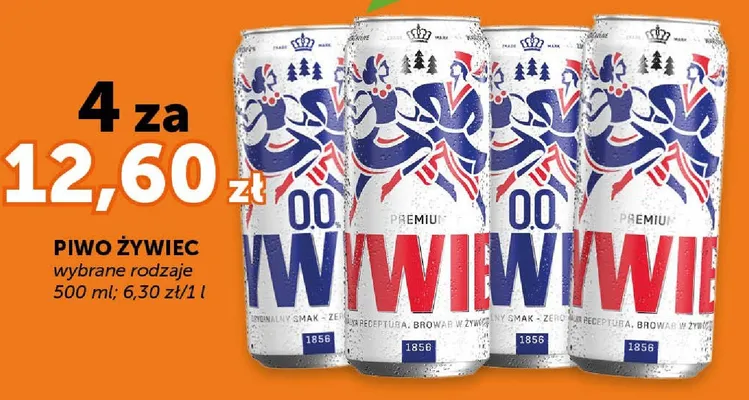 Piwo Żywiec 00 Premium promocja w Euro Sklep