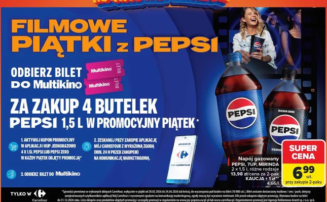 Napój promocja w Carrefour