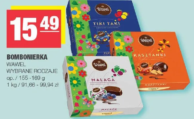 Bombonierka Wawel promocja w SPAR