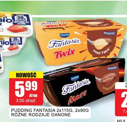Pudding Fantasia Danone promocja w Bingo