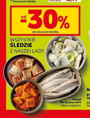 Śledzie z naszej lady promocja w Kaufland