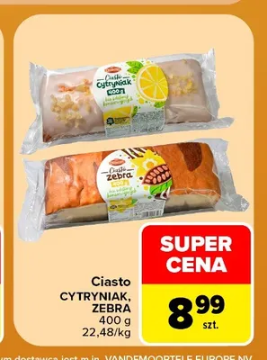 Ciasto Cytryniak promocja w Carrefour