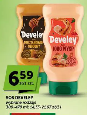 Sos Develey musztardowo-miodowy promocja w ABC