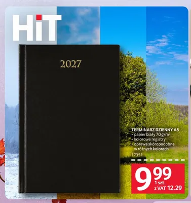 Terminarz dzienny A5 promocja w Selgros