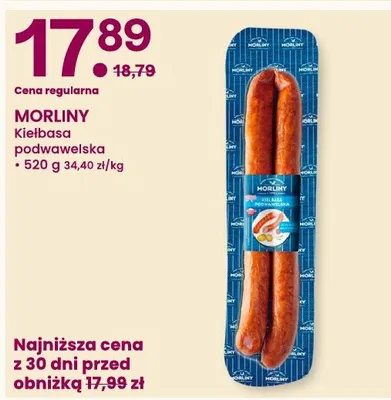 Kiełbasa podwawelska Sokołów promocja w Frisco