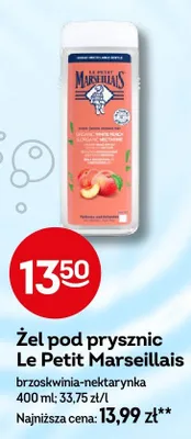 Żel pod prysznic Le Petit Marseillais brzoskwinia-nektarynka promocja w Żabka