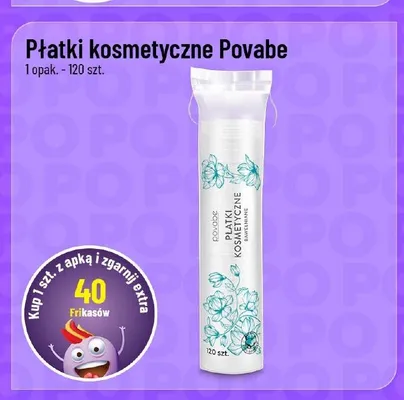 Płatki kosmetyczne Povabe promocja w POLOmarket
