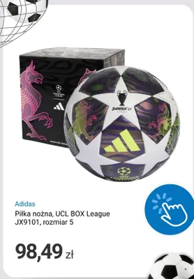 Piłka nożna Adidas UCL BOX League promocja w Smyk
