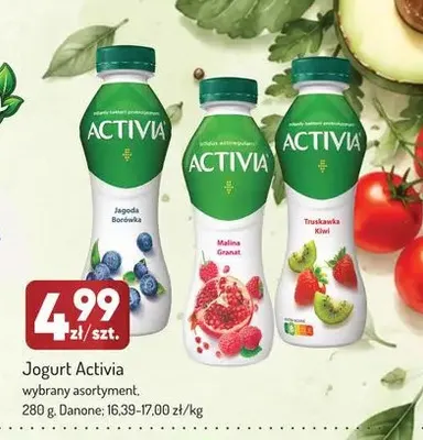 Jogurt Activia malina granat promocja w Avita