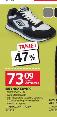 Buty męskie Umbro promocja w Selgros