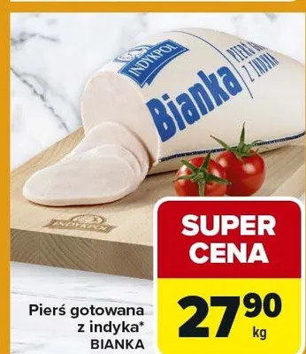 Pierś gotowana z indyka promocja w Carrefour Express