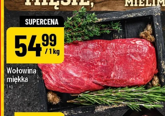 Wołowina miękka promocja w POLOmarket