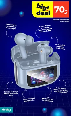 Słuchawki bezprzewodowe Yenkee Eveplay promocja w Dealz