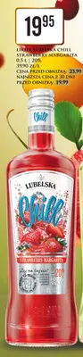 Likier Lubelska Chill Strawberry Margarita promocja w Dino