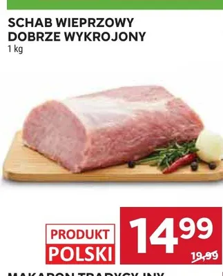 Schab wieprzowy dobrze wykrojony promocja w Stokrotka