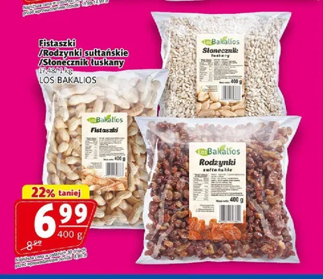 Fistaszki Los Bakalios promocja w Prim Market