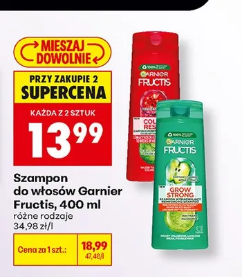 Szampon do włosów Garnier Fructis Grow Strong promocja w Biedronka