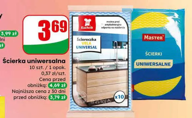 Ścierka uniwersalna promocja w Dino
