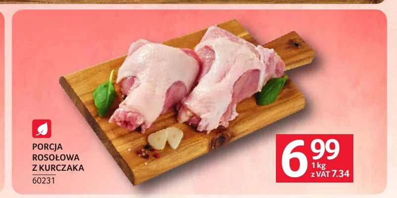 Porcja rosołowa z kurczaka promocja w Selgros
