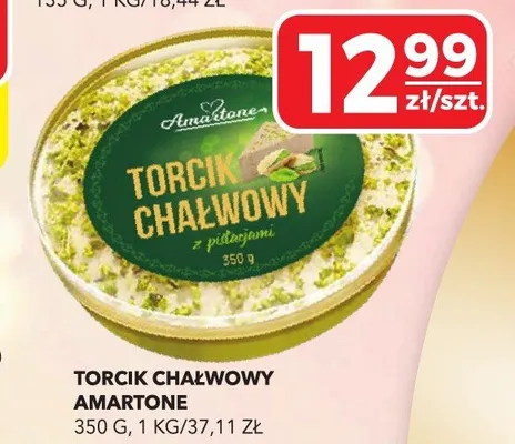 Torcik chałwowy Amartone promocja w Top Market
