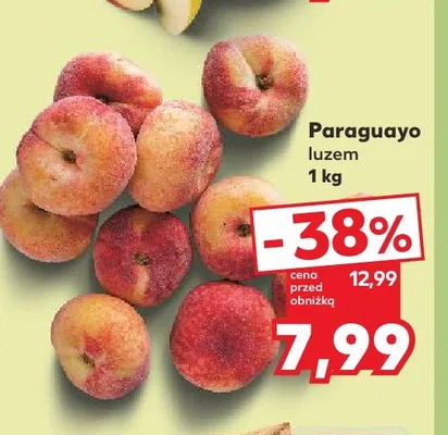 Brzoskwinie paraguayo promocja w Kaufland