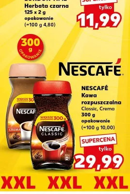Kawa rozpuszczalna Nescafé Crema promocja w Kaufland