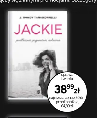 Książka Jackie J. Randy Taraborrelli oprawa twarda promocja w Empik