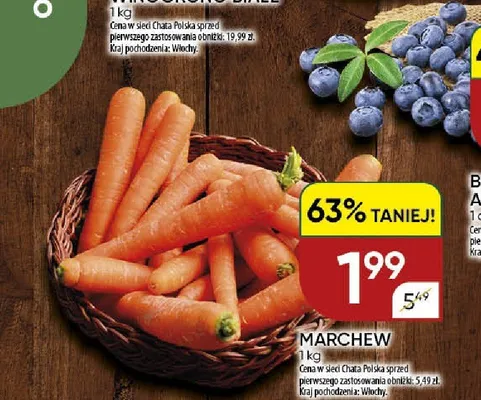 Marchew włoska promocja w Chata Polska