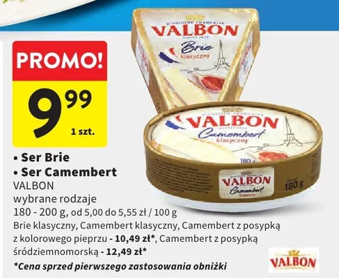 Ser Brie promocja w Intermarche