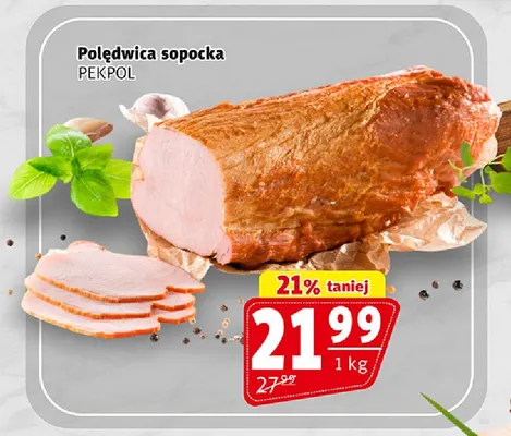 Polędwica sopocka Pekpol promocja w Prim Market