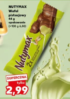Wafel pistacjowy promocja w Kaufland
