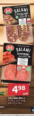 Salami pepperoni Bell promocja w Stokrotka