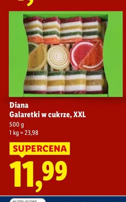 Galaretki w cukrze XXL promocja w Lidl