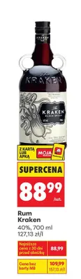Rum Kraken promocja w Biedronka