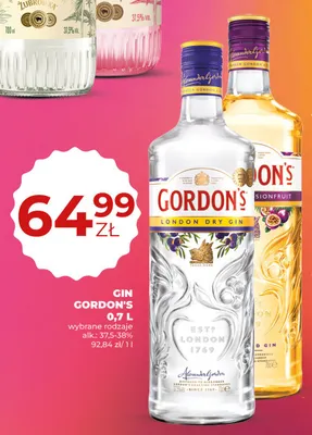 Gin Gordon's Passionfruit promocja w Duży Ben