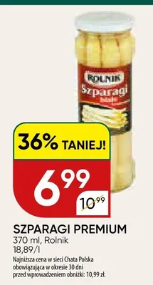 Szparagi premium promocja w Chata Polska