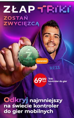 Kontroler do gier mobilnych Triki promocja w Żabka