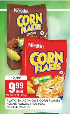 Płatki śniadaniowe Corn Flakes Nestlé Pacific promocja w Bingo