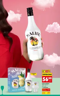 Likier + szklanka promocja w Biedronka