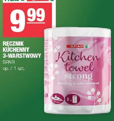 Ręcznik kuchenny 3-warstwowy promocja w SPAR