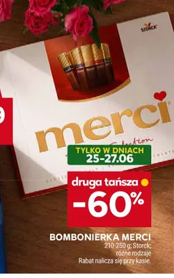 Bombonierka Merci Finest Selection promocja w Stokrotka