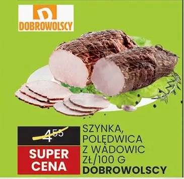 Szynka poledwica z wadowic szynka wiejska promocja w Wafelek