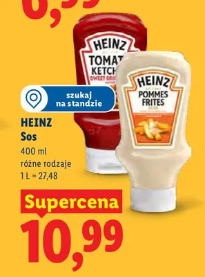 Sos Heinz promocja w Lidl