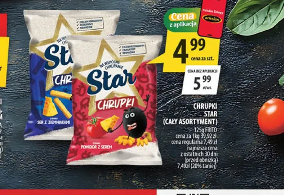 Chrupki Star promocja w Arhelan