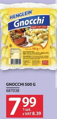 Gnocchi 500 g promocja w Selgros