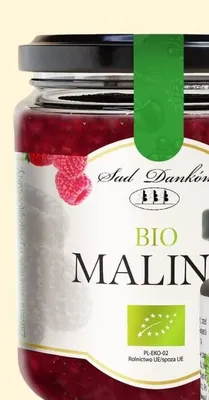 Dżem BIO malina Sad Danków promocja w Carrefour